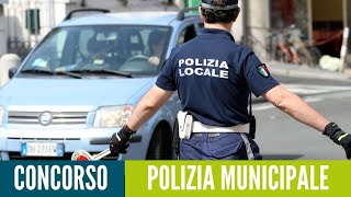 Concorso polizia municipale: come e cosa studiare per superarlo?