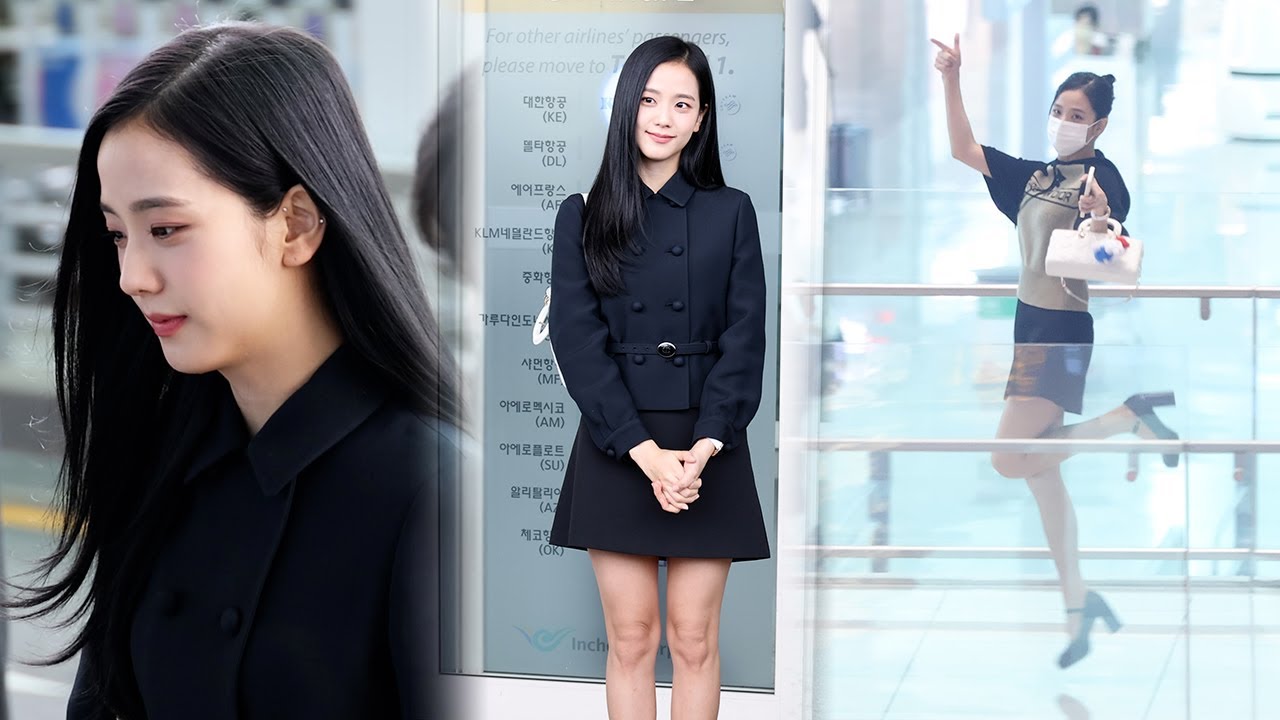 220926 BLACKPINK “JISOO” Flying Sooyaa (블랙핑크 지수) 출국 Departure | 인천공항 • 비몽