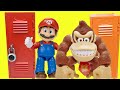 The Super Mario Bros Movie DIY Custom Back to School Locker Organization with Donkey Kong