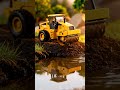 Mini Road Roller Compacting Soil by the Water! 🚜 Satisfying Toy Construction
