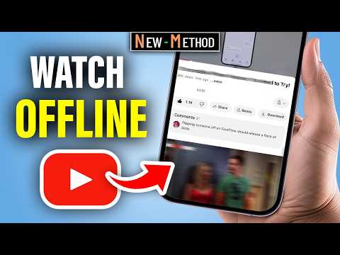 How To Save YouTube Videos To Watch Offline (2026 New Update)
