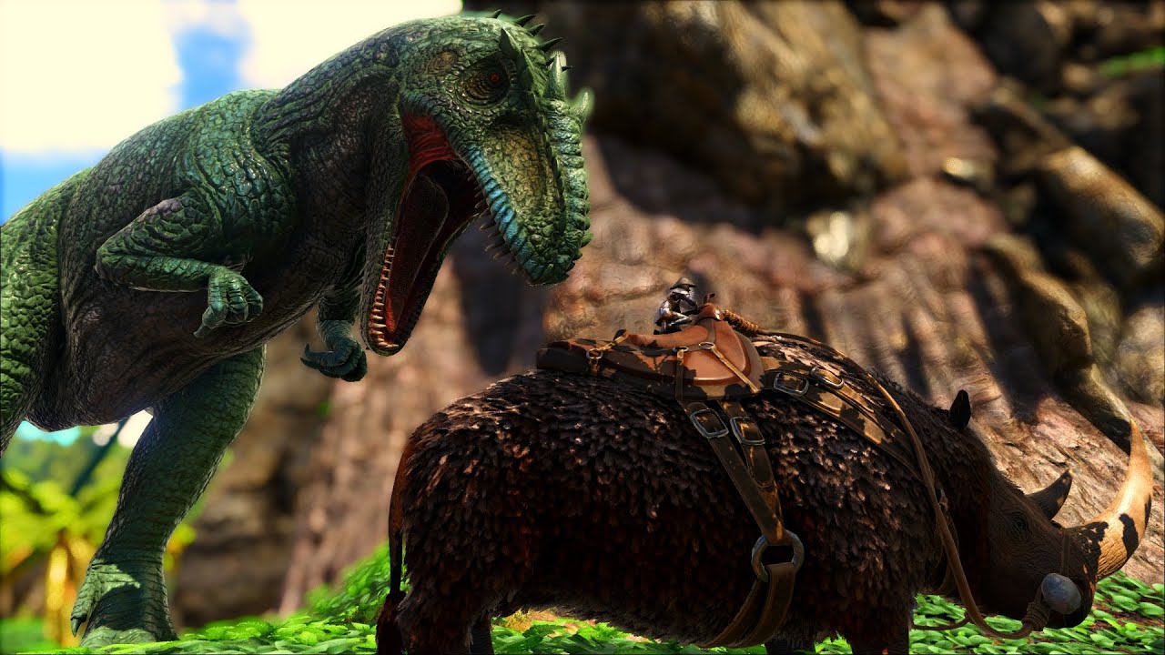Hartmut VS. Giganotosaurus!