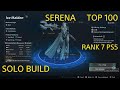 ICE MAIDEN CHALLENGE - RANK 7 on PS5 (TOP 100) Solo, Serena Build - The First Descendant
