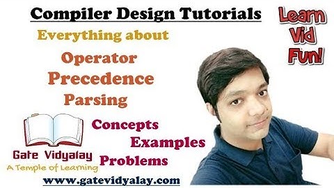 Operator Precedence Parsing in Compiler Design Explained Step by Step