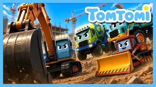 [🌟New / 4K] Monster Heavy Equipment Song🚧🏗️ Construction Vehicles Kids Songs