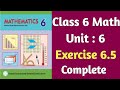 Class 6 Math Unit 6 Exercise 6.5 Complete | Class 6 Chapter 6 Exercise 6.5 | Algebraic Expressions