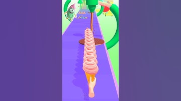 Ice cream stack Run Challenge 🍨 Level 6-9 Gameplay 🎮 #gaming #shorts #mobilegaming