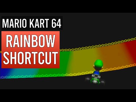 How to perform the Mario Kart 64 Rainbow Road shortcut