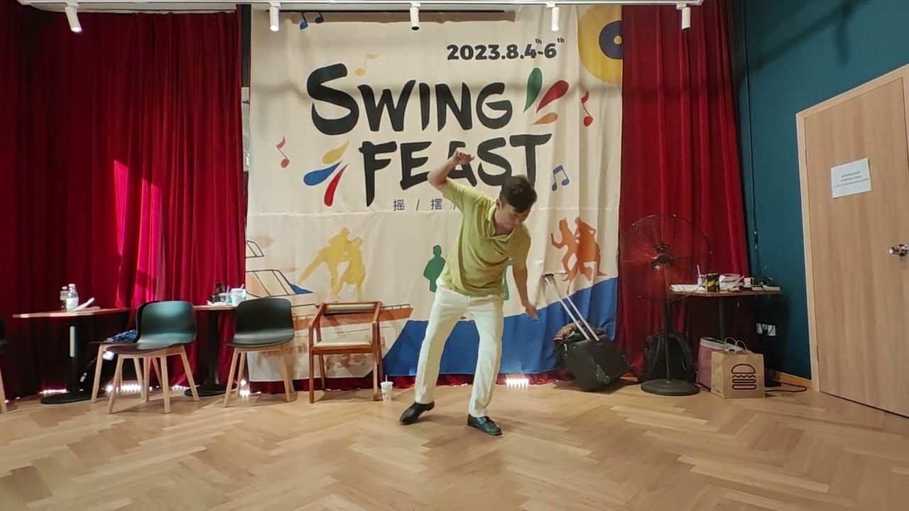 Solo Jazz Routine - Nalla Kim @ Swing Feast 2023 #authenticjazz #Swingdance