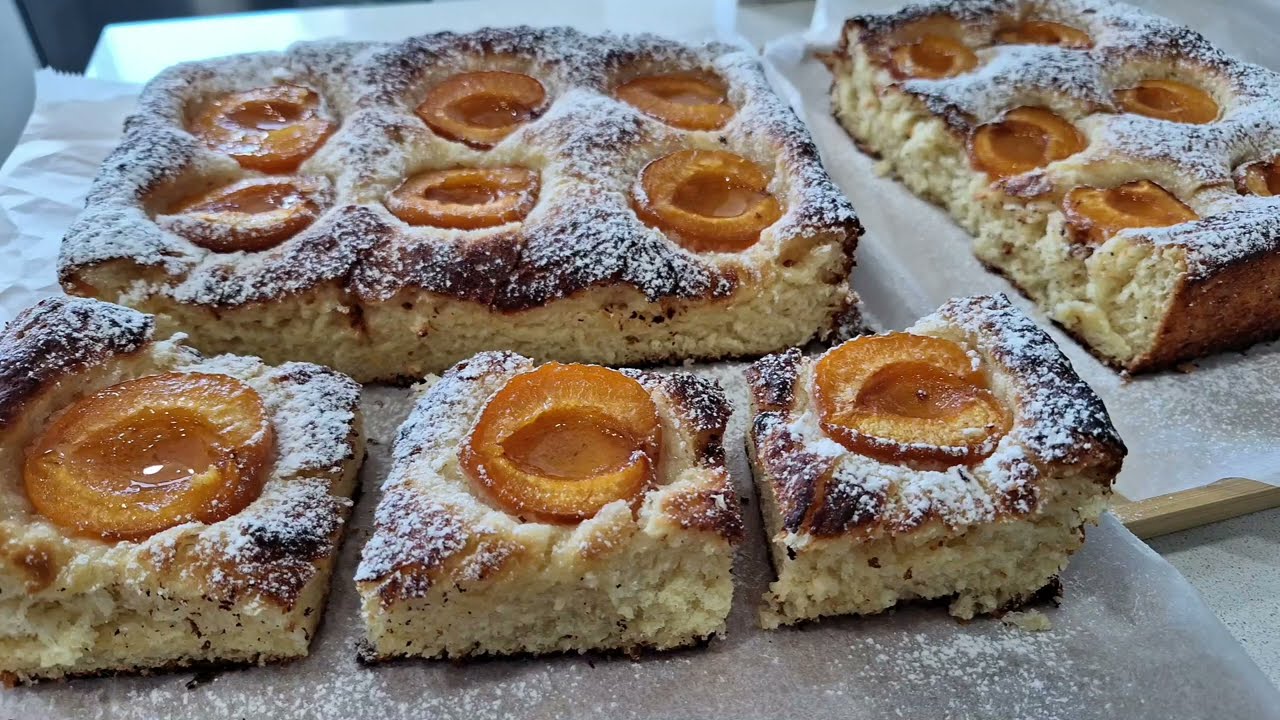 COCA DE PATATA Y ALBARICOQUE típica de las Islas Baleares