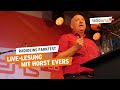 Livelesung mit horst evers i das radioeins parkfest 2022