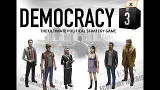 Обзор и пробую играть в Democracy 3 (Сложная!)