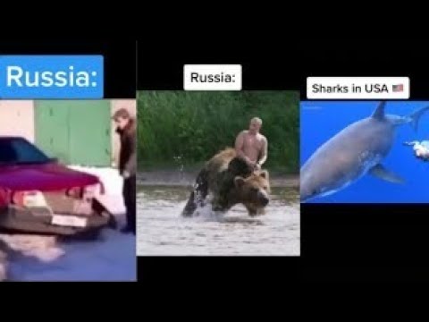 USA بمقابلہ روس بہترین meme TikTok تالیف ماسکو ماسکو
