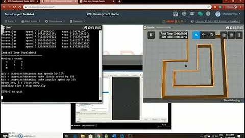 Mapping with Turtlebot using ROS + Gazeb + Rviz