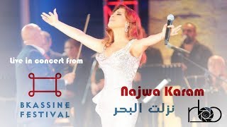 نجوى كرم - نزلت البحر - مهرجان بكاسين Najwa Karam - Bkassine festival Resimi