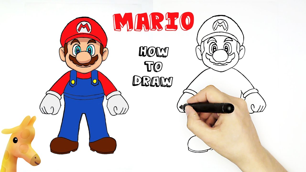 How To Draw Super Mario Bros