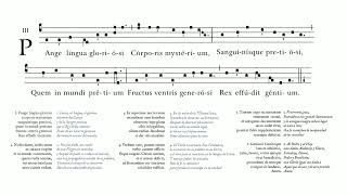 Himno Pange Lingua (Ensemble Clément Janequin, Ensemble Organum)