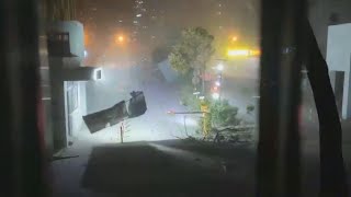 СТРАШНЫЙ УРАГАН В КИТАЕ | Видео очевидцев стихии
