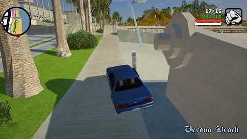 GTA san andreas enb SA REDUX V2 test