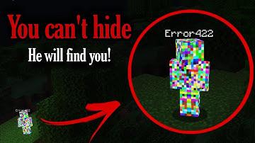 If you see Glitched blocks in your game, Error 422 is close to you! (Minecraft Creepypasta)