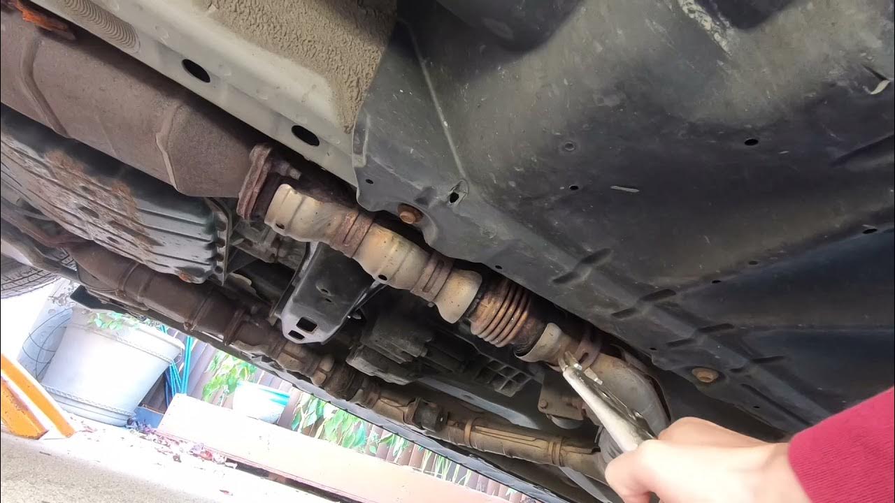 How to fix exhaust rattle noise YouTube