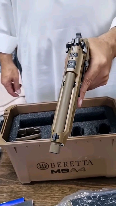 9mm Beretta M9A4 USA Pistol. #shorts #berettam9a4