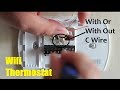 2 Wire Honeywell Round Thermostat Wiring