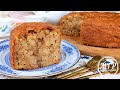 BIZCOCHO DE NUECES Y MANZANA | Receta fácil | Mi tarta preferida