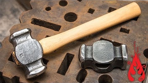 Blacksmithing - Forging a rounding hammer
