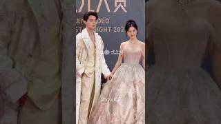 Xukai Jing Tian Holding Hand On Tencent All Star Red Carpet 20231217 So甜 