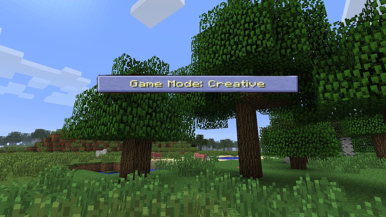 КАК ВКЛЮЧИТЬ КРЕАТИВ В МАЙНКРФТЕ ЕСЛИ ОТКЛЮЧЕНЫ ЧИТЫ - YouTube