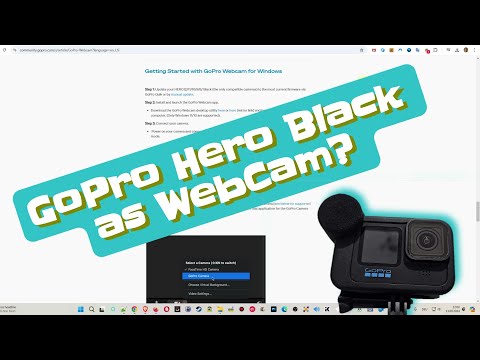 How To Use A GoPro Hero Black 10 As Webcam On Windows 11 | Full Setup Guide (With All The Problems)