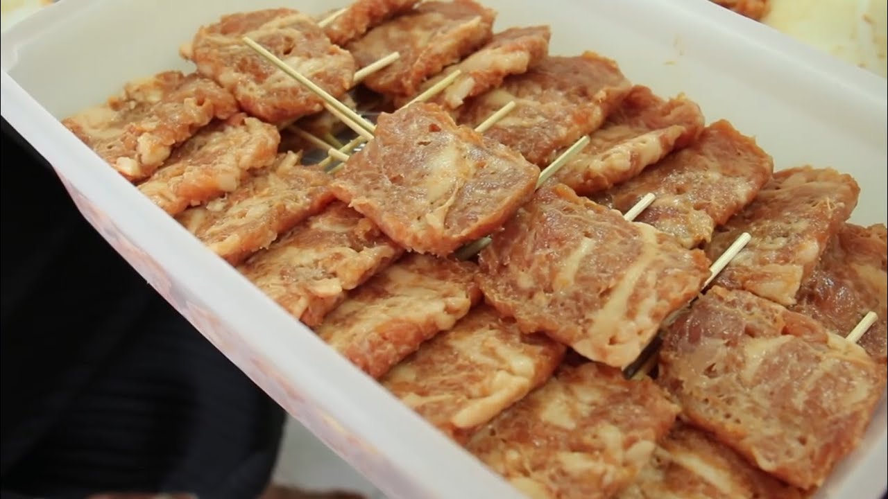 หมูปิ้งนมสด  สูตรเด็ด  ขายหมูปิ้งสร้างอาชีพ สร้างรายได้ สู้โควิด-19