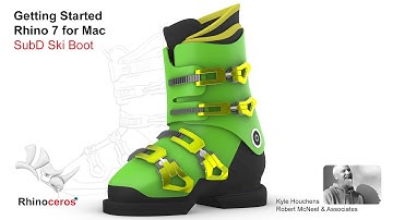 Getting started Rhino 7 for Mac - Build a Ski Boot with SubD
