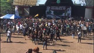 Tipe X konser festival gebyar indonesia #2 di Ansan Korea selatan