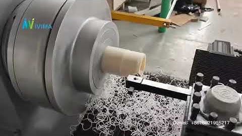 PVC WATER CASING PIPE THREADING MACHINE FOR INSIDE AND OUTSIDE