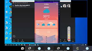 App Android: AD43 Nguyễn Đức Mạnh app Thời tiết screenshot 1