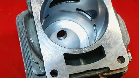 Stihl MS661 build PART 3... the PORTING AND POLISHING... in detail and up close