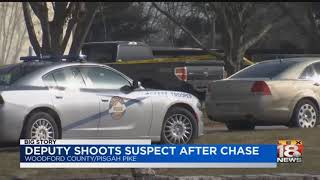 Deputy Shoots Suspect After Chase
