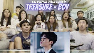 COUSINS REACT TO TREASURE - 'BOY' M/V