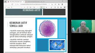 Biologi Tingkatan 4 Bab 11: 11.3 Jenis Keimunan dan 11.4 Isu Kesihatan Berkaitan Keimunan