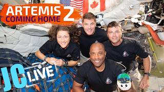 JCLIVE Show - Artemis 2 Mission Coming Home  LIVE COVERAGE