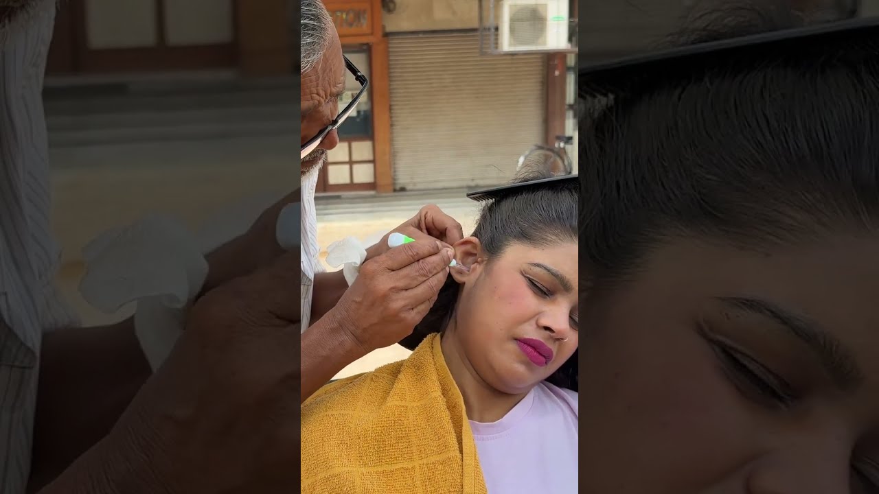 Ear Cleaning ASMR By Waris Barber Asmr Earcleaning