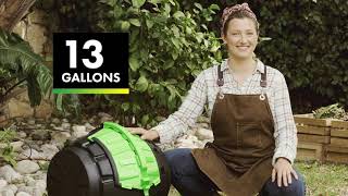 DF Omer Tumbling Portable Single Chamber Composters | Easy to Assemble