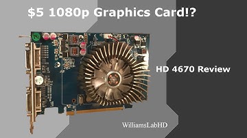 1080p Gaming for $5!? ATI HD 4670 Review