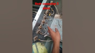 heater 3 phase connection ki setting