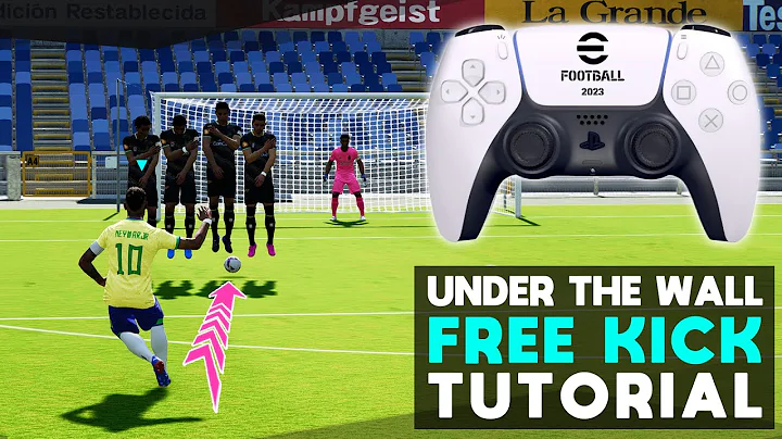 eFootball 2023 | FREE KICK TUTORIAL - UNDER THE WALL - CONFUSE OPPONENTS
