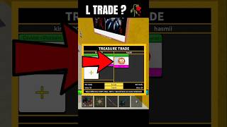 Trading CRIMSON KITSUNE in Blox Fruits 🔥💀 #roblox #bloxfruits #shorts