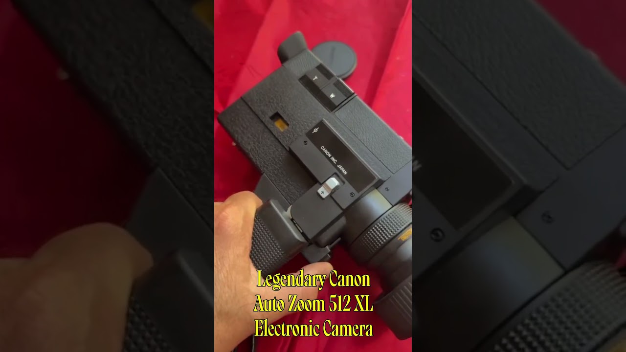Legendary Canon Auto Zoom 512 XL Electronic Camera