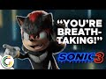 3d animation keanu reeves as shadow  sonic movie 3  graphy